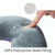 Multifunctional Lazy Mobile Phone Bracket U Shaped Pillow Two-in-one Cartoon Foam Particle Neck Pillow(Dinosaur)
