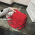 Mini Messenger Bag Cute Tassel Design Kids Coin Purses Children Handbags Shoulder Bags(Red)
