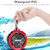 C6a Outdoor Chuck Wireless Bluetooth Car Speaker Suction Cup Speaker, Support TF Card(Red)