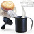 Pump Creamer Stainless Steel Double Mesh Manual Coffee Milk Foam Frothing Pitcher Froth Pump Foamer Cup, Capacity:400cc