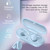 DT-7 IPX Waterproof Bluetooth 5.0 Wireless Bluetooth Earphone with 300mAh Magnetic Charging Box, Support Call(Green)