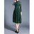 Fashion Vintage Elegant Lace Dress (Color:Green Size:XXL) Fashion Vintage Elegant Lace Dress (Color:Green Size:XXL)