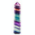 Natural Rough Stone Hexagonal Crystal Column Colorful Fluorite Column Ornaments, Size:5-6 cm