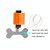 USB Charging Red Blue Color Riding Light Rear Lamp Safety Warning Light (Sagittarius Style)
