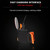 USB Charging Red Blue Color Riding Light Rear Lamp Safety Warning Light (Sagittarius Style)