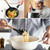kn020 9 in 1 B Version Wooden Handle Silicone Non-stick Spatula Spoon Kitchen Tool Set