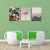 B283 Canvas Painting Modern Wall Art Poster Home Decoration with Frame, Size:30x40cm(Flower)