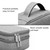 Multi-function Headphone Charger Data Cable Storage Bag, Single Layer Storage Bag, Size: 23x16x7cm(Grey)