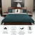 Comforter Bedding Sets Printing Duvet Cover Pillowcase, Without Bed Sheets, Size:220X240 cm-3PCS(Brown)