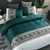 Comforter Bedding Sets Printing Duvet Cover Pillowcase, Without Bed Sheets, Size:220X240 cm-3PCS(Brown)