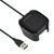 For Fitbit Versa 2 Charger Charging Dock Base Stand Holder with 1m Charging Cable(Black)