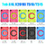 For Galaxy Tab A 10.1 (2019) EVA + PC Flat Protective Shell with 360 Degree Rotating Bracket(Red+Blue)