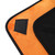 Hundred-folding Cloth Photography Camera SLR Liner Lens Bag Thickening Wrapped Cloth Plus Velvet, Size: 55x55cm (Orange)