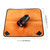 Hundred-folding Cloth Photography Camera SLR Liner Lens Bag Thickening Wrapped Cloth Plus Velvet, Size: 55x55cm (Orange)