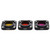 3 in 1 Snap-on Red / Yellow / Purple Color Lens Filter for GoPro HERO6 /5