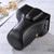 Full Body Camera PU Leather Case Bag for Nikon D3200 / D3300 / D3400 (18-55mm / 18-105mm Lens)(Black)