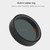 For Xiaomi Mijia Small Camera 38mm ND Dimmer Lens Filter(Black)
