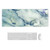300x800x3mm Marbling Wear-Resistant Rubber Mouse Pad(Blue Crystal Marble)