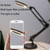 8X Magnifying Glass Lamp Beauty Nail Tattoo Repair Office Reading Lamp, Colour: With Magnifying Glass (Black)