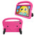 For Samsung Galaxy Tab A7 Lite T225/T220 Sparrow Style EVA Material Children Shockproof Casing Shell(Rose Red)