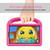 For Samsung Galaxy Tab A7 Lite T225/T220 Sparrow Style EVA Material Children Shockproof Casing Shell(Rose Red)