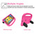 For Samsung Galaxy Tab A7 Lite T225/T220 Sparrow Style EVA Material Children Shockproof Casing Shell(Rose Red)