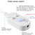 LED Light Strip USB Human Intelligent Induction Waterproof Light Strip 2835 Patch Cabinet Wardrobe Soft Light Strip 2m(6500K Cold White)