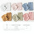 3 Sets Summer Children Knee Pads Baby Floor Socks Baby Non-Slip Crawling Sports Protection Suit S 0-1 Years Old(Light Purple)