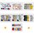 10 Pairs Spring And Summer Children Socks Combed Cotton Tube Socks L(Wide Stripes Ear)