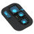 Camera Lens Cover for Xiaomi Redmi K40 (48MP) M2012K11AC (Blue)