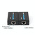 HDY-60 HDMI to RJ45 60m Extender Single Network Cable to For HDMI Signal Amplifier(US Plug)