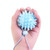 2 PCS TPR Grip Ball Rehabilitation Hemiplegia Stroke Massage Finger Ball, Specification: 6cm With Rope (Light Blue)