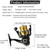 DEUKIO Metal Spinning Wheel Shallow Line Cup Design CNC Rocker Fishing Reel Sea Rod Reel Fishing Reel, Specification: DW2000