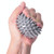 2 PCS TPR Grip Ball Rehabilitation Hemiplegia Stroke Massage Finger Ball, Specification: 6cm With Rope (Gray)