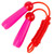 2 PCS 2.4m Wooden Children Colorful Skipping Rope Outdoor Sports Students Exam Adjustable Skipping Rope(PVC Rope Pink) 2 PCS 2.4m Wooden Children Colorful Skipping Rope Outdoor Sports Students Exam Adjustable Skipping Rope(PVC Rope Pink)
