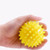 2 PCS TPR Grip Ball Rehabilitation Hemiplegia Stroke Massage Finger Ball, Specification: 6cm (Yellow)