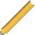 1/4 Handle Extended Double-Edged Straight Knife Trimming Machine Cutter Head, Model: 2 PCS/Set