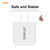 ENKAY Hat-Prince U090 20W PD + QC 3.0 Portable Dual Ports Fast Charging Travel Charger Power Adapter, US Plug