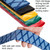 2 PCS 1m Fish Rod Heat Shrinkable Hand Handling Insulation Non-Slip Waterproof Sleeve, Specification: Diameter 25mm(Blue)
