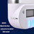 Smart UV Toothbrush Sterilizer Punch-Free Sterilization Wall Mounted Toothbrush Holder Set, Specification: Ordinary(White Gray)