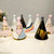 10 PCS Children Adult Birthday Party Hat Fur Ball Birthday Paper Hat(Dot Black)
