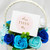 100 PCS Valentines Day Bronzing Greeting Card Flower Shop Birthday Thank You Card(Send You My Heart)