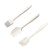 3 in 1 Kitchen Pancake DIY Baking Tools Set Color Grain Barbecue Brush + Butter Spatula + Spatula Set