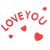 20 PCS Valentine'S Day Soft Clay EVA Love Cake Decoration EVA Love
