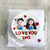 20 PCS Valentine'S Day Soft Clay EVA Love Cake Decoration EVA Love