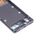 Original Front Housing LCD Frame Bezel Plate for Xiaomi Mi 11(Black)