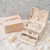 Three-Layer Leather Drawer Type Jewelry Storage Box Earrings Box With Lock(Creamy White) Three-Layer Leather Drawer Type Jewelry Storage Box Earrings Box With Lock(Creamy White)