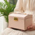 Three-Layer Leather Drawer Type Jewelry Storage Box Earrings Box With Lock(Creamy White) Three-Layer Leather Drawer Type Jewelry Storage Box Earrings Box With Lock(Creamy White)