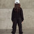 Winter Children Plus Velvet Thickening Sweater Hoodies (Color:Black Size:160cm)