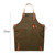 Household Denim Apron Barista Floral Tea Shop Barber Work Clothes, Specification: for Children 57cm(Green)